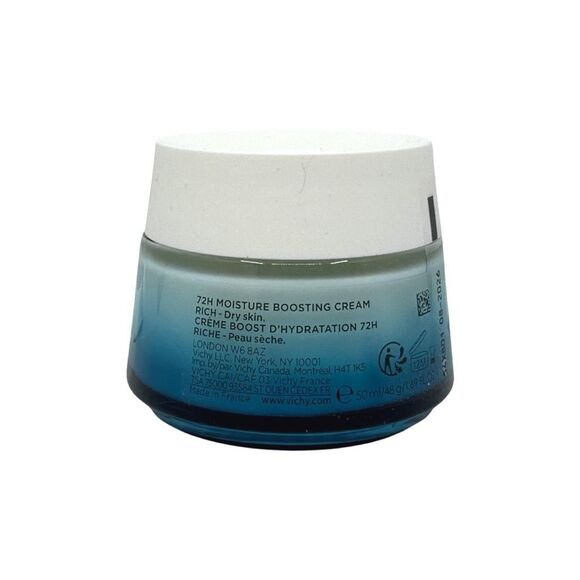 Vichy Laboratories Mineral 89 72H Moisture Boosting Cream RICH - 1.69 fl oz - Picture 2 of 3